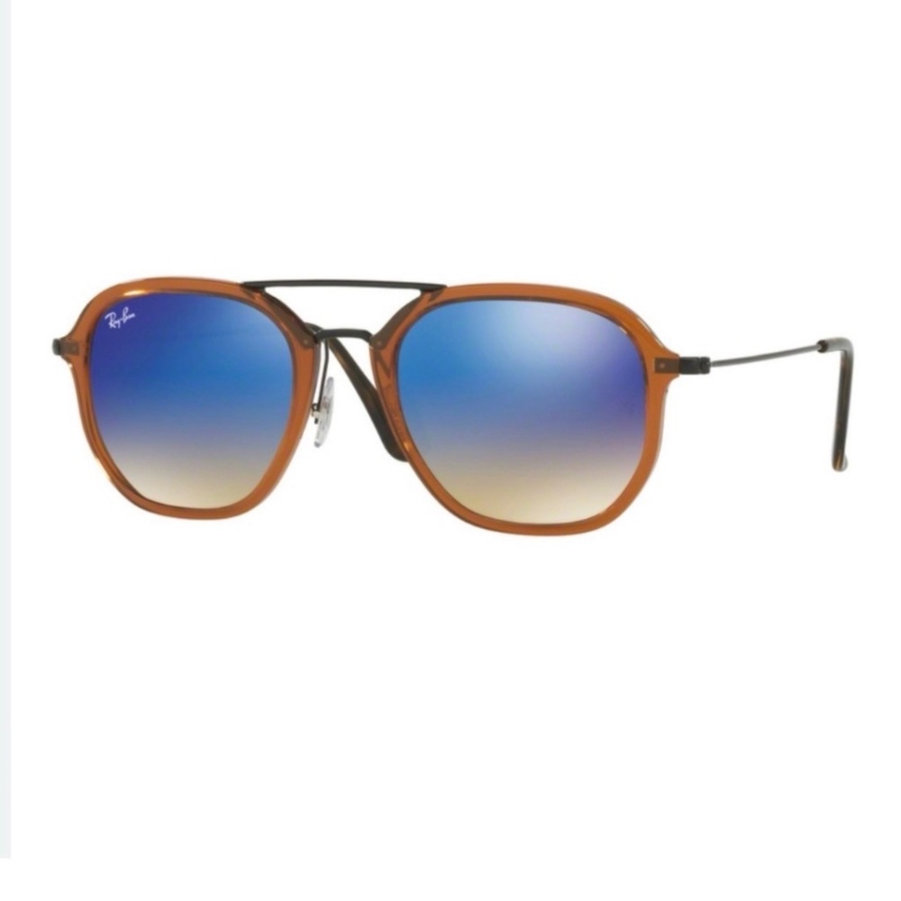 ✨ Rayban RB4273 Sunglasses mirrored brown blue Authentic!